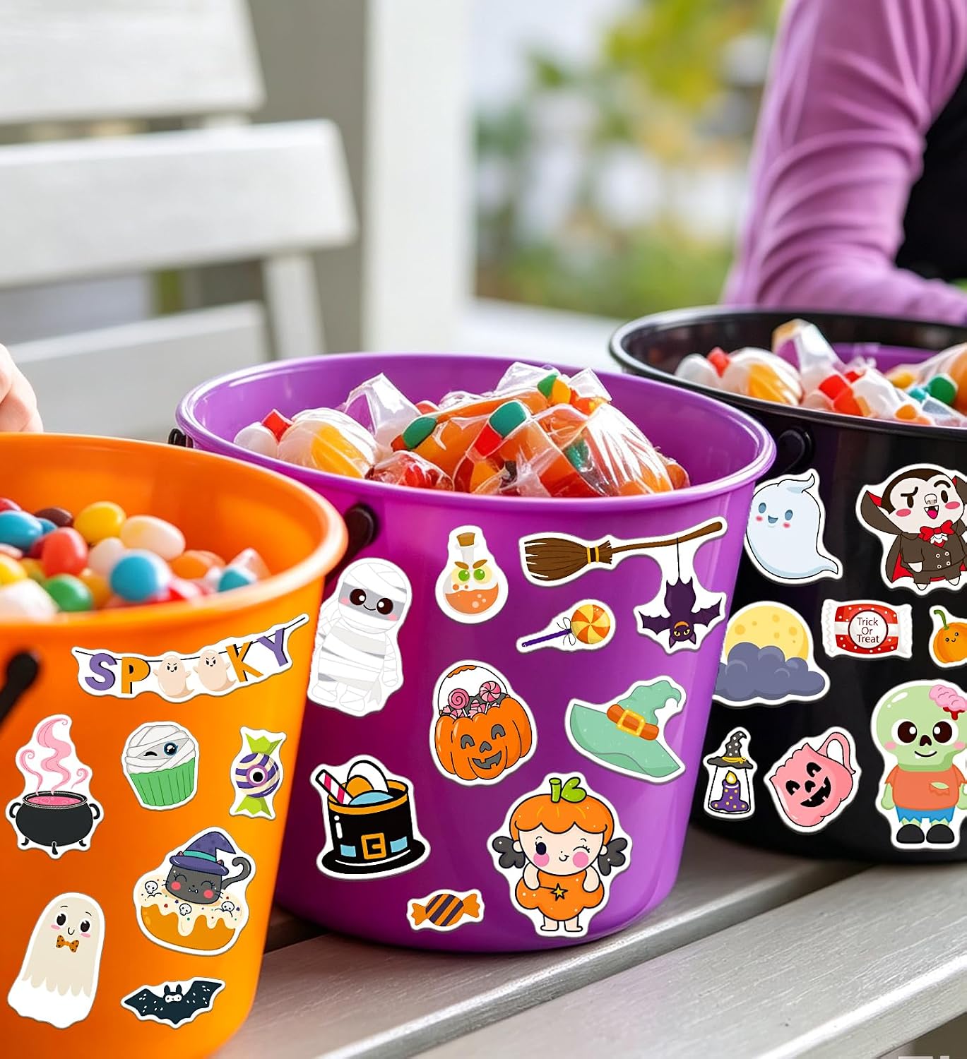 Detalle de Halloween Stickers, 24 Sheets