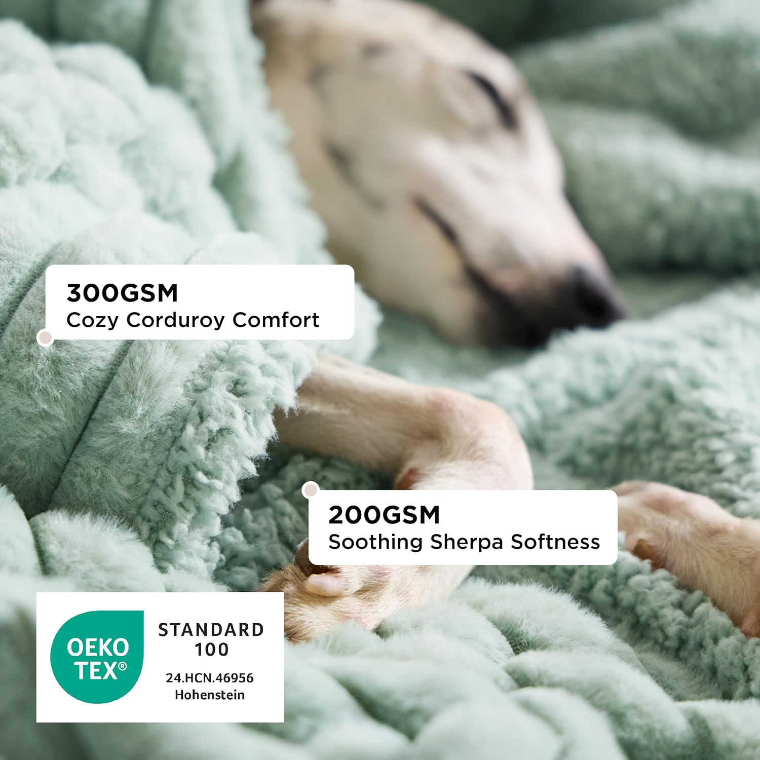 Detalle 2 de Bedsure Waterproof Dog Blanket 40x50