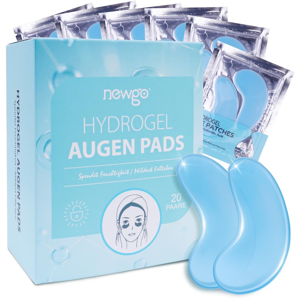 NEWGO 20 Paar Augenpads Hydratation 💆
