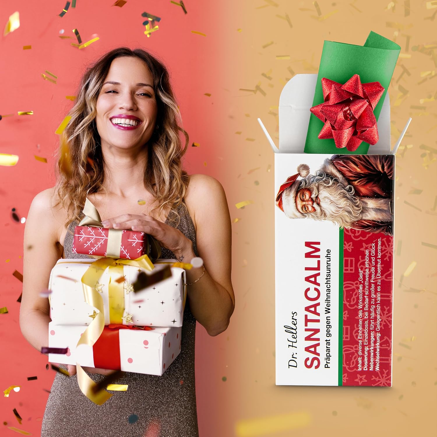 Thumbnail 3 de Geld Geschenkverpackung Set im Medizin-Stil für Weihnachten – lustige Faltschachteln für Gutscheine und Geldgeschenke
