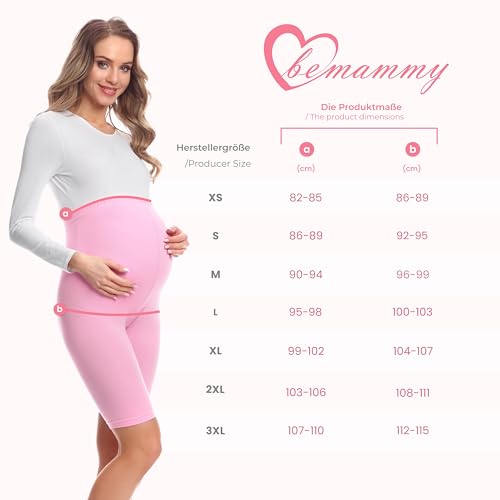 Thumbnail 6 de Be Mammy Legging maternité court en bio-coton