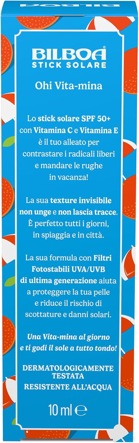 Thumbnail 3 de Bilboa Ohi Vita‑mina Stick Solare SPF 50+: protezione mirata per zone delicate con Vitamine