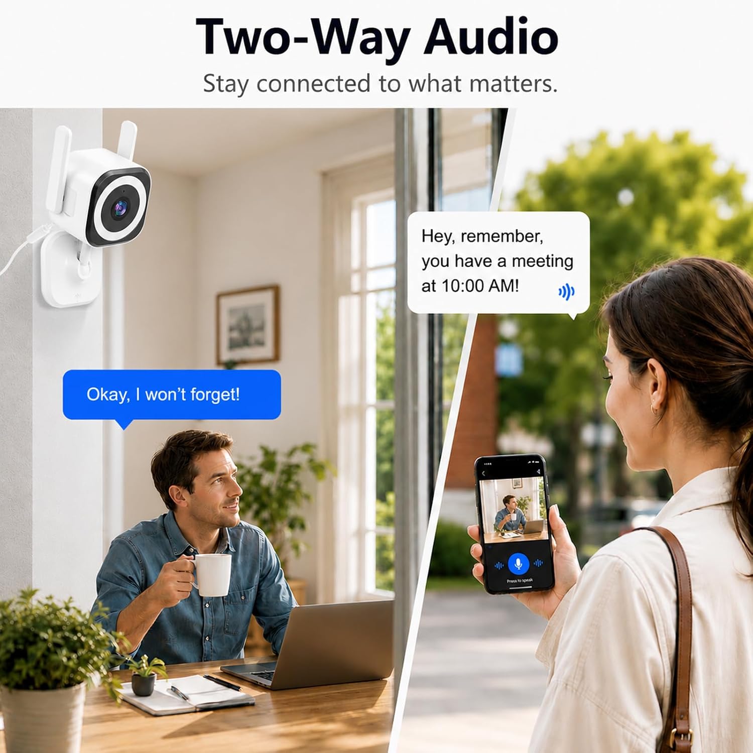 Thumbnail 4 de 3MP Outdoor Security Camera 2-pack, 5G WiFi
