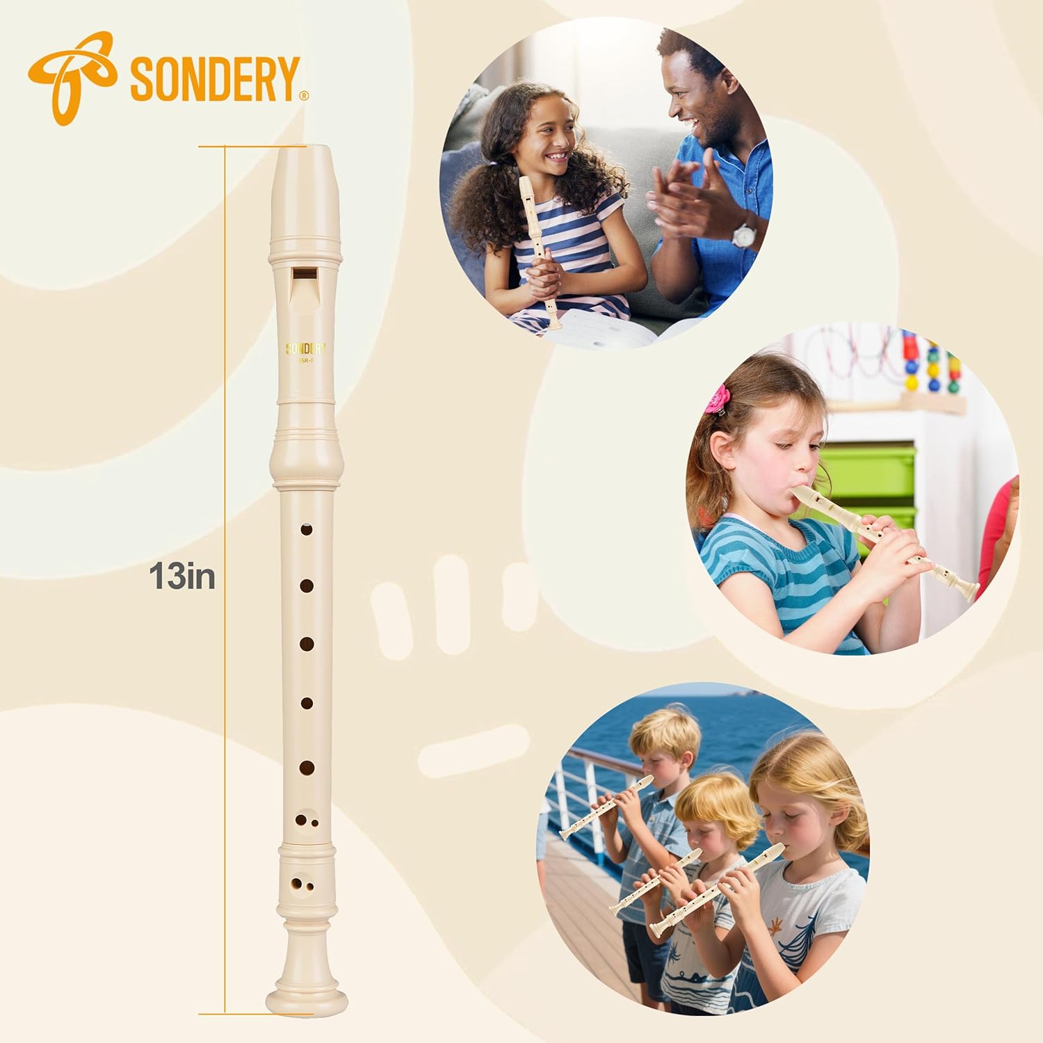 Thumbnail 3 de Sondery Sopranblockflöte Barockinstrument