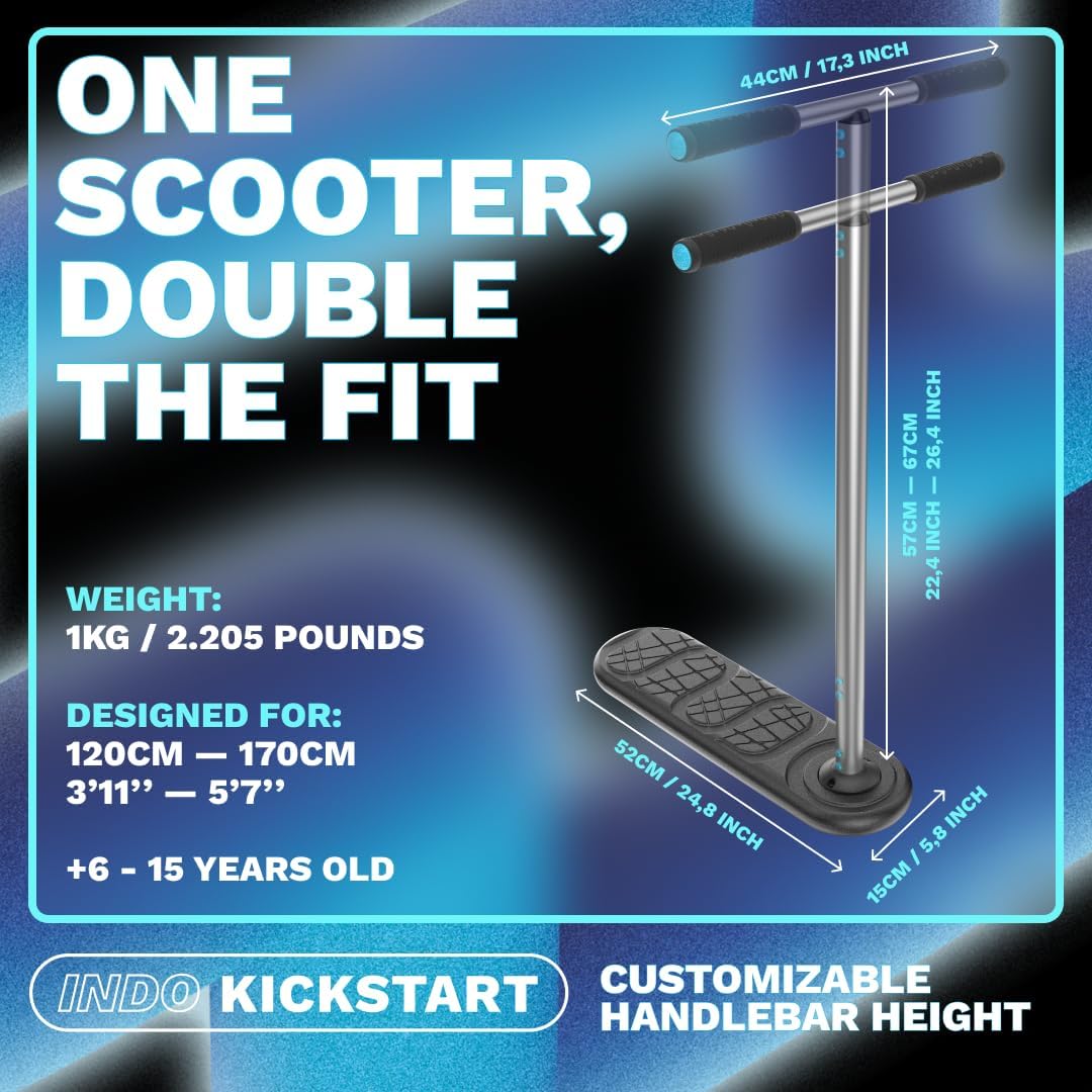 Thumbnail 6 de The INDO Trick Scooter – Dual-Height Stunt Scooter for All Ages