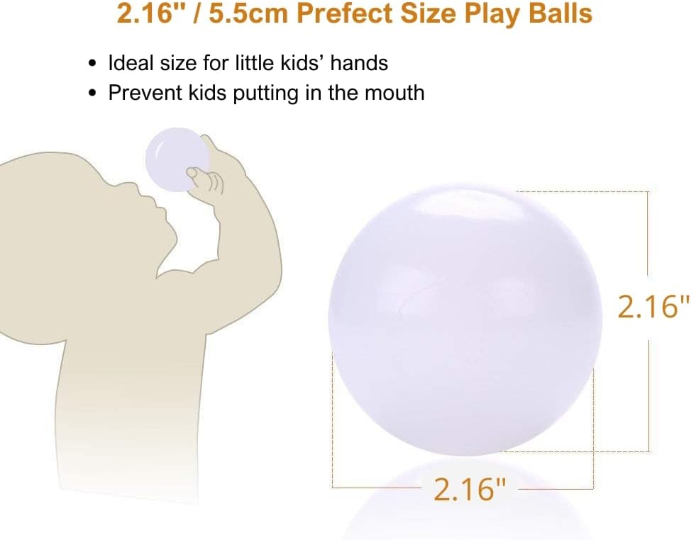 Thumbnail 3 de Wonder Space Plastic Pit Balls 5.5 cm