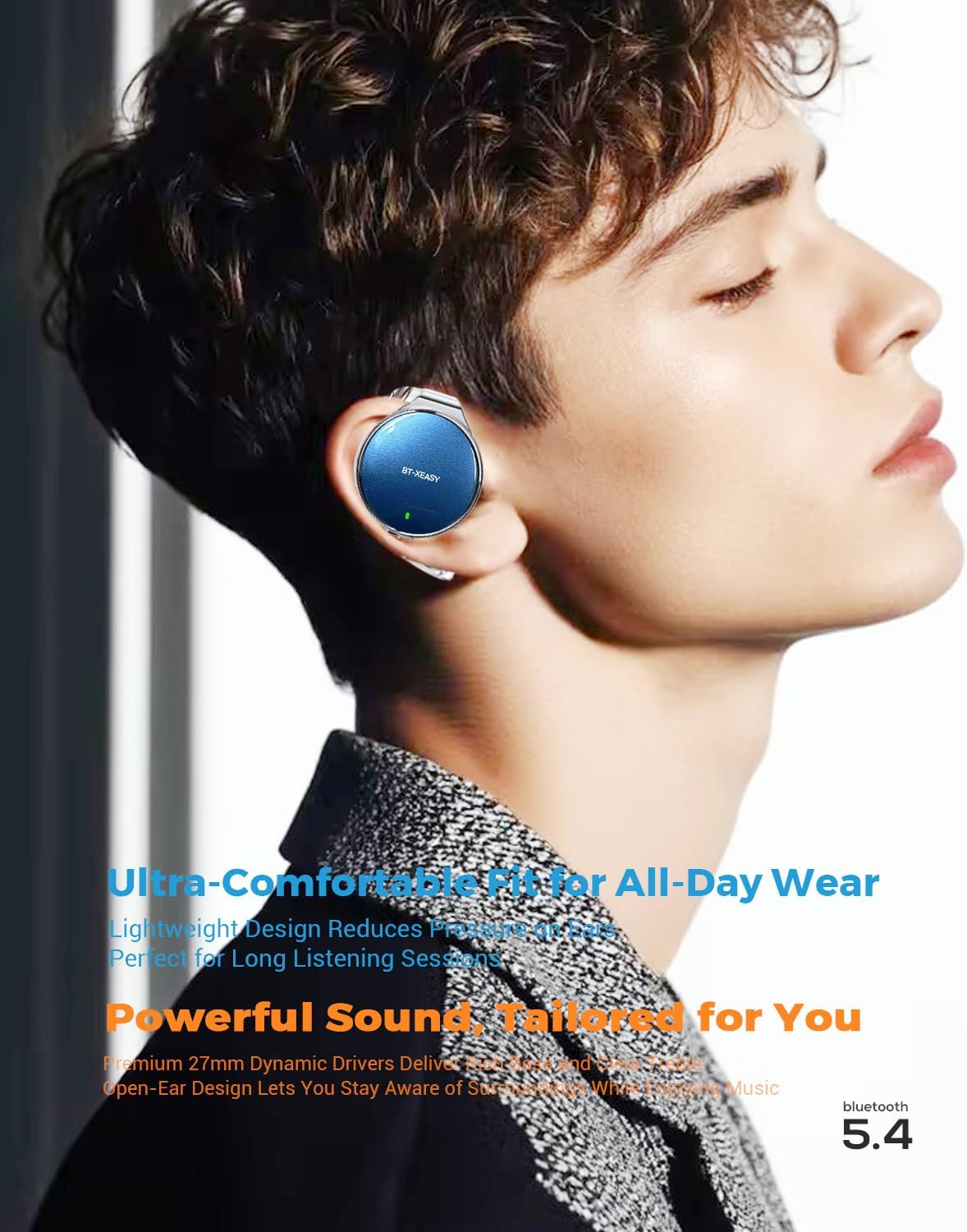Thumbnail 5 de On Ear Headphones Bluetooth 5.4 Noise‑Cancelling
