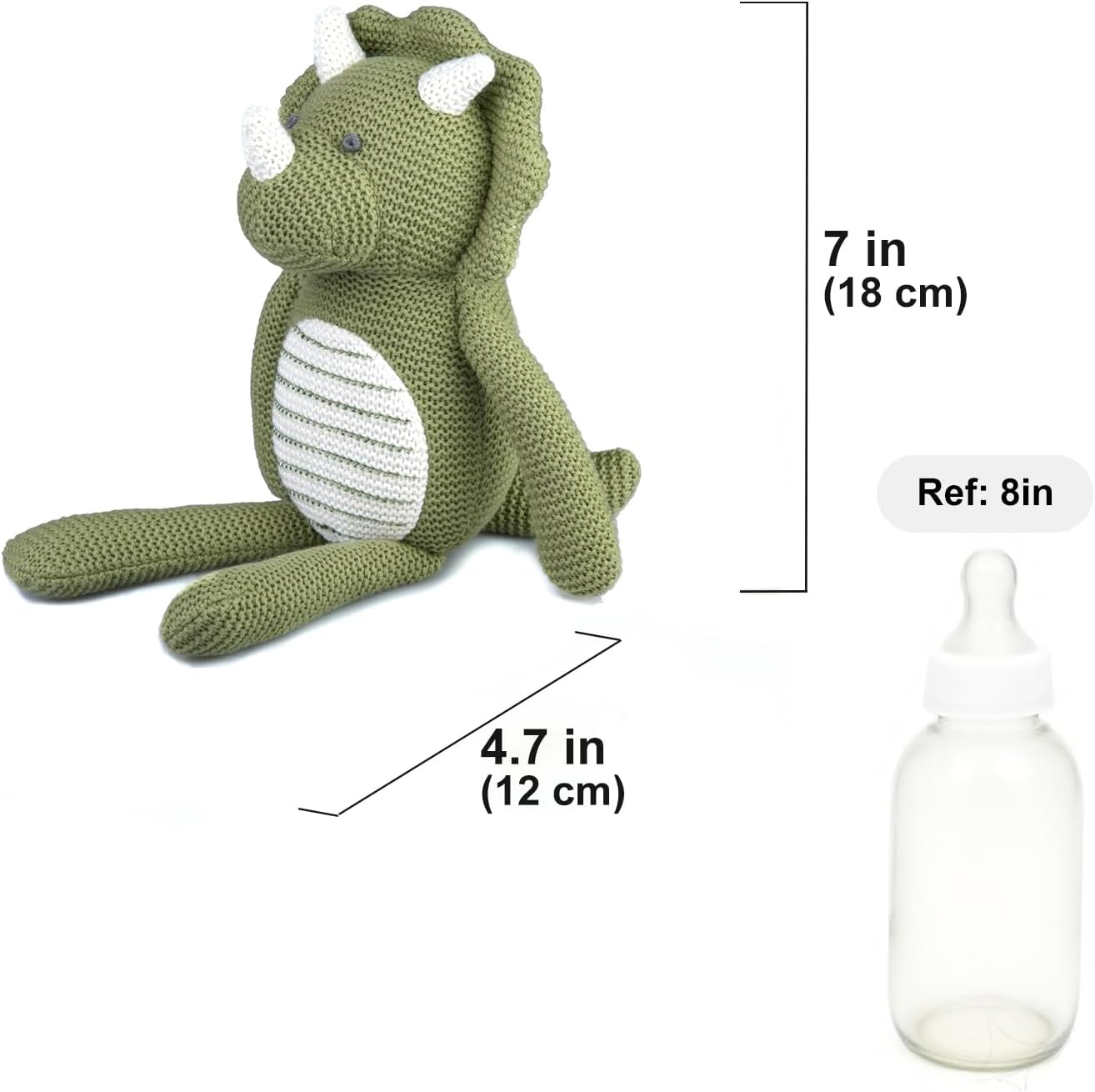 Detalle 2 de Organic cotton dinosaur teddy 7.1