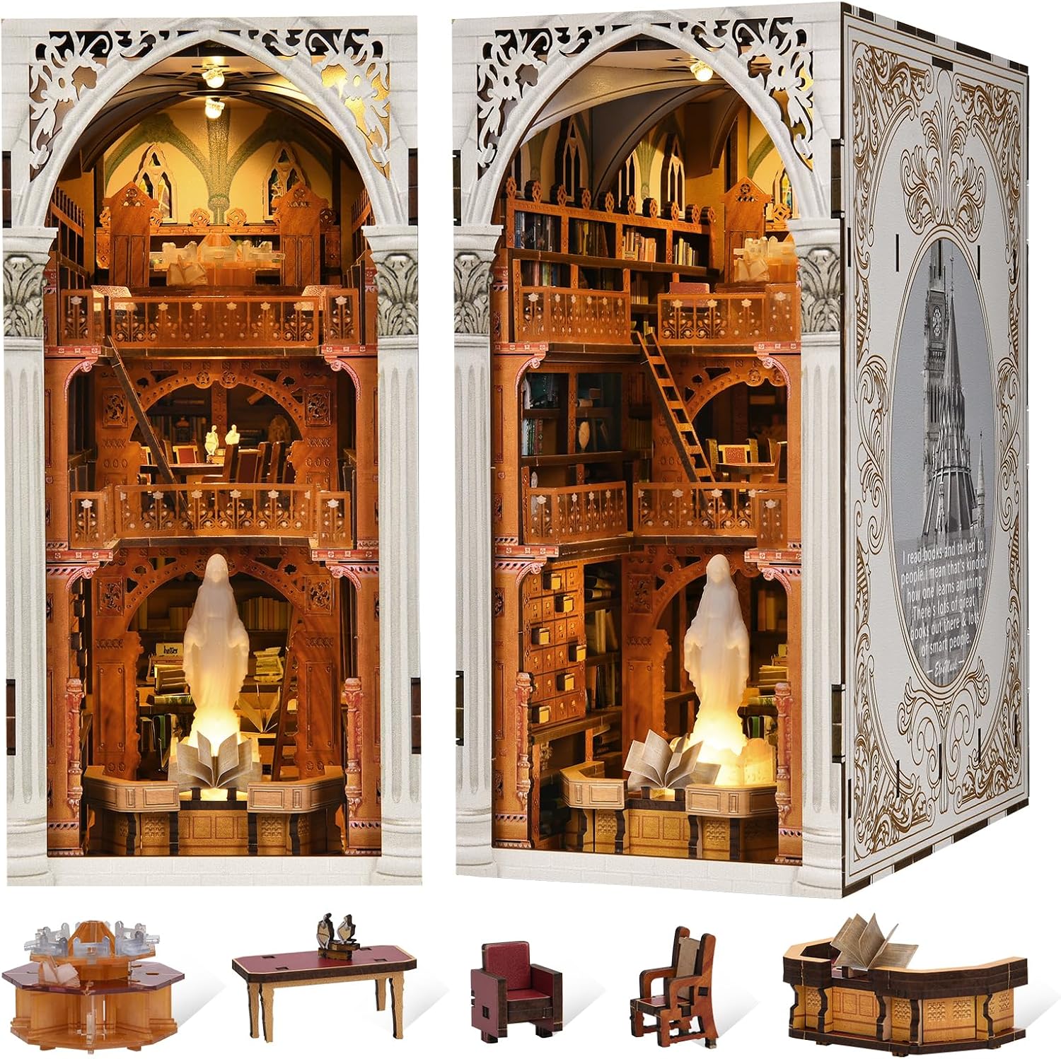 Detalle de MiniCity Book Nook Kit
