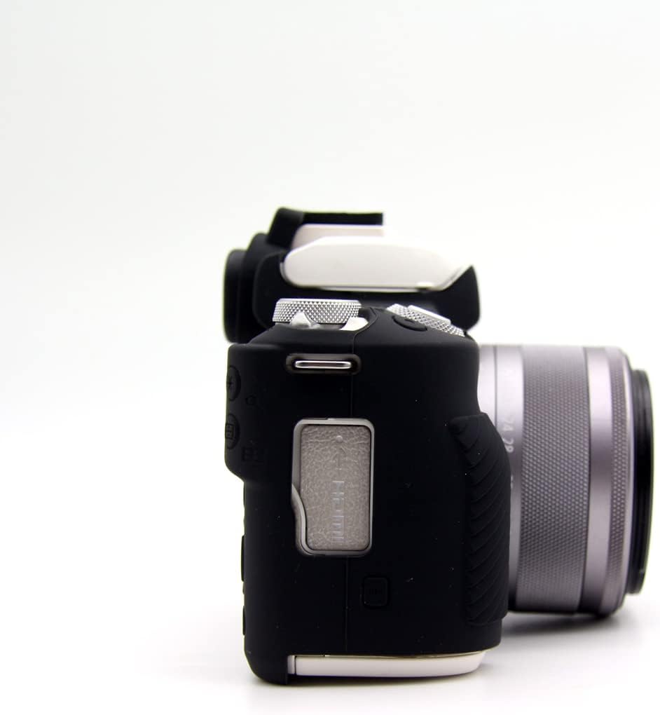 Detalle de Rieibi Silicone Case for Canon EOS M50 / M50 Mark II – Protective Soft Silicone Cover