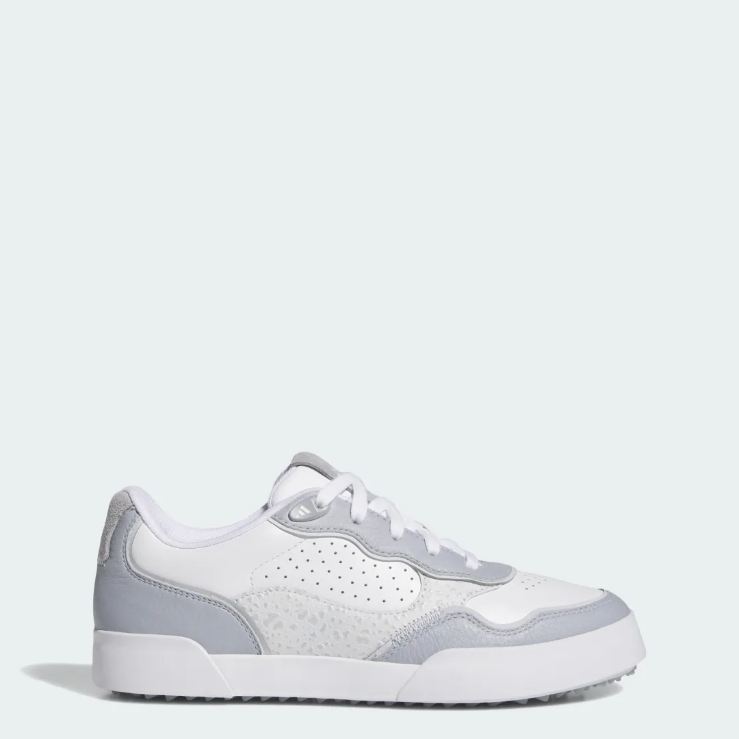 Detalle de Adidas Retrocross 25 Spikeless: zapatilla de golf en blanco para jugar cómodo
