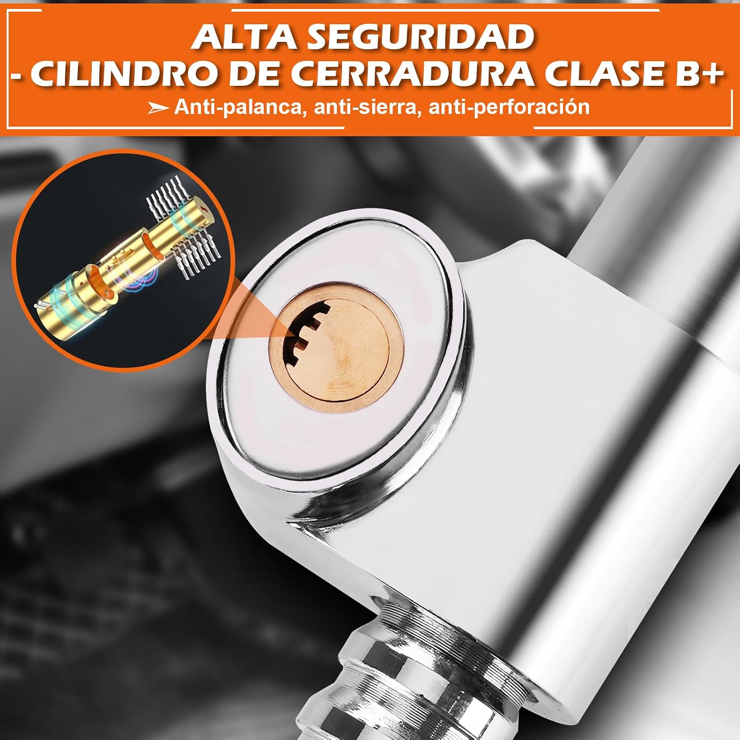 Thumbnail 2 de Tevlaphee Bloqueo Coche Antirrobo 92 cm