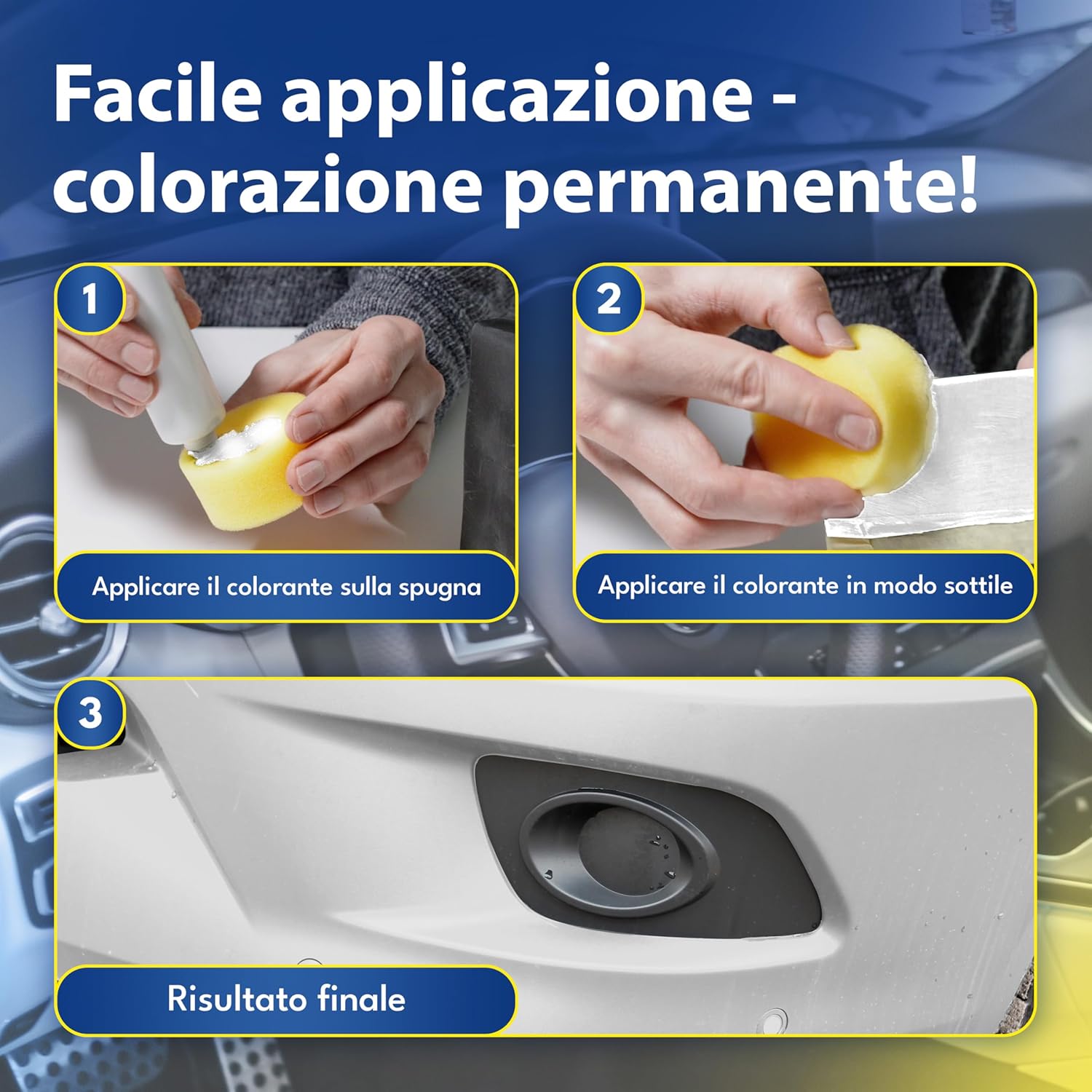 Thumbnail 2 de ATG Colorante Plastica bianco – Ravviva e protegge le superfici in plastica
