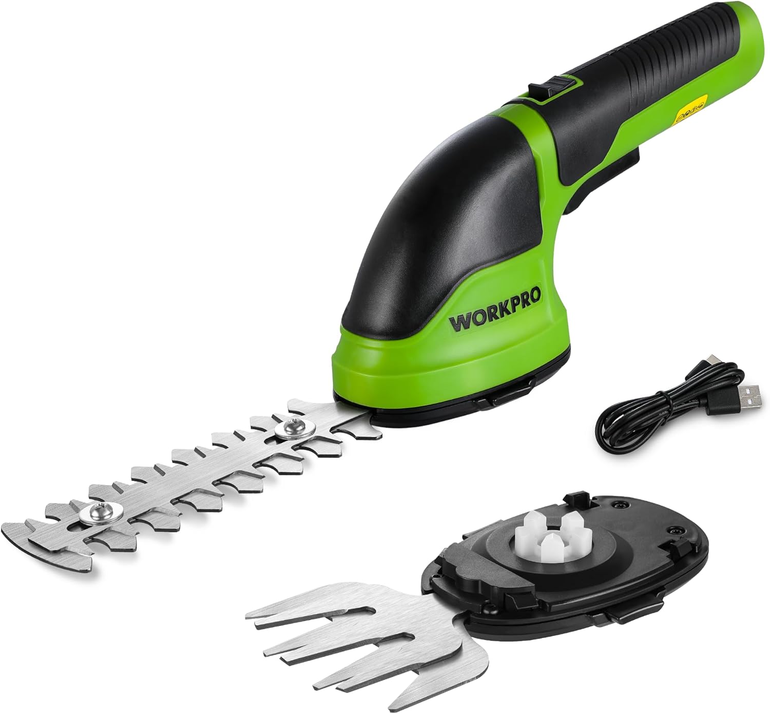 WORKPRO Forbici a batteria 2 in 1 3,6 V, tagliasiepi 75 mm ✂