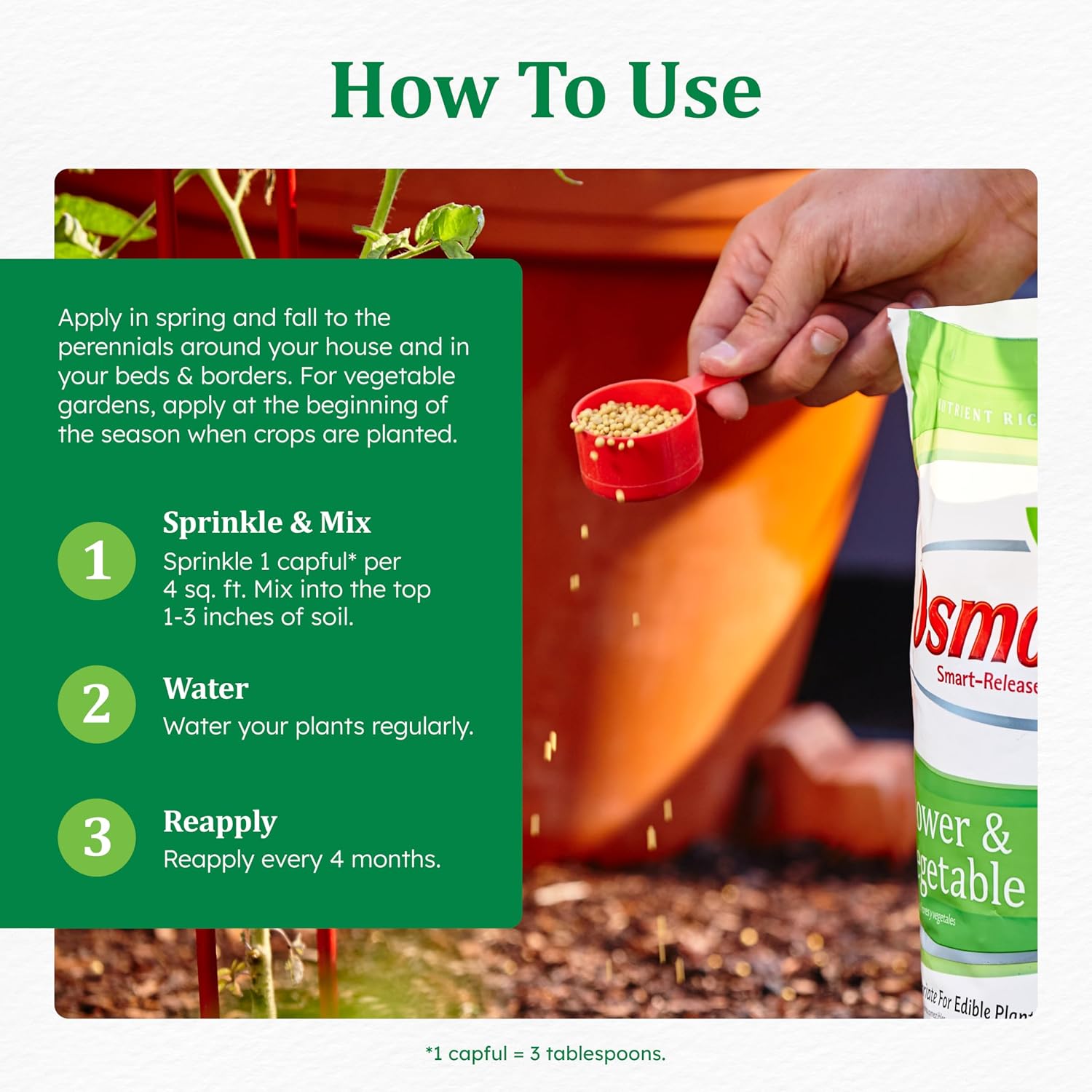 Detalle de Osmocote Plant Fertilizer 8 lb