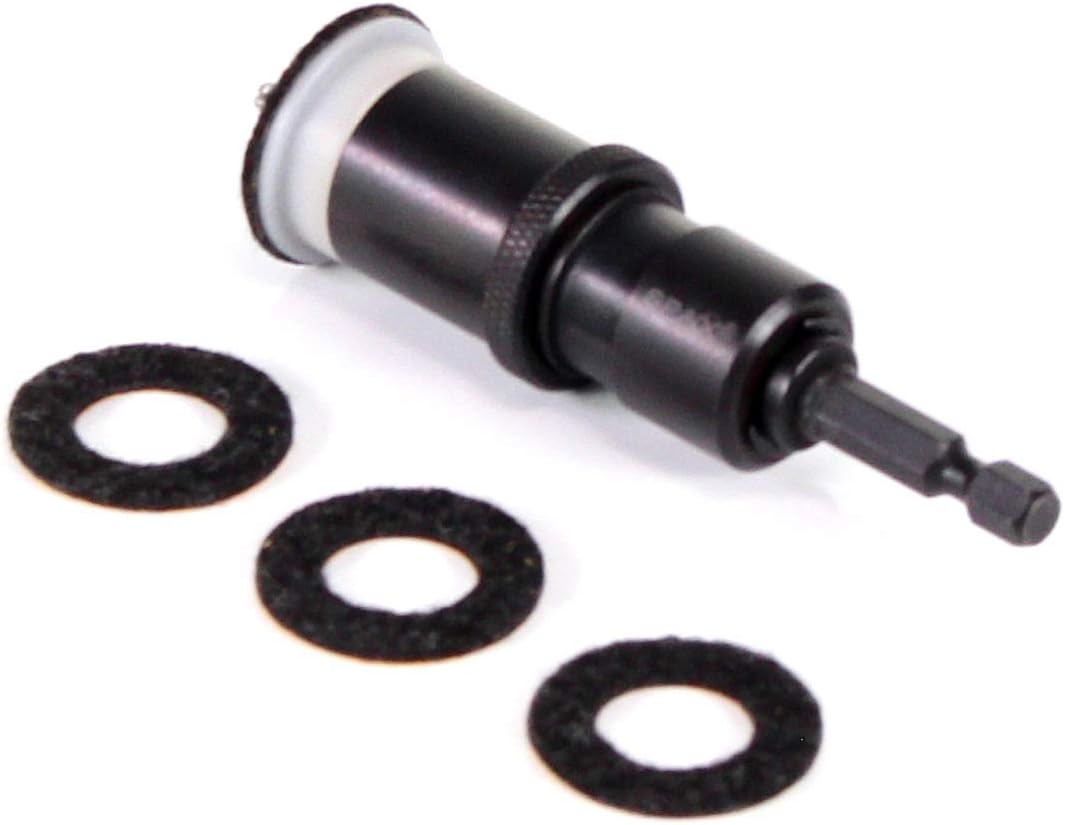 Detalle de SPAX-BIT T-STAR Plus T25 Inox avec douille filetée et limiteur de profondeur variable – Pack 2 pièces