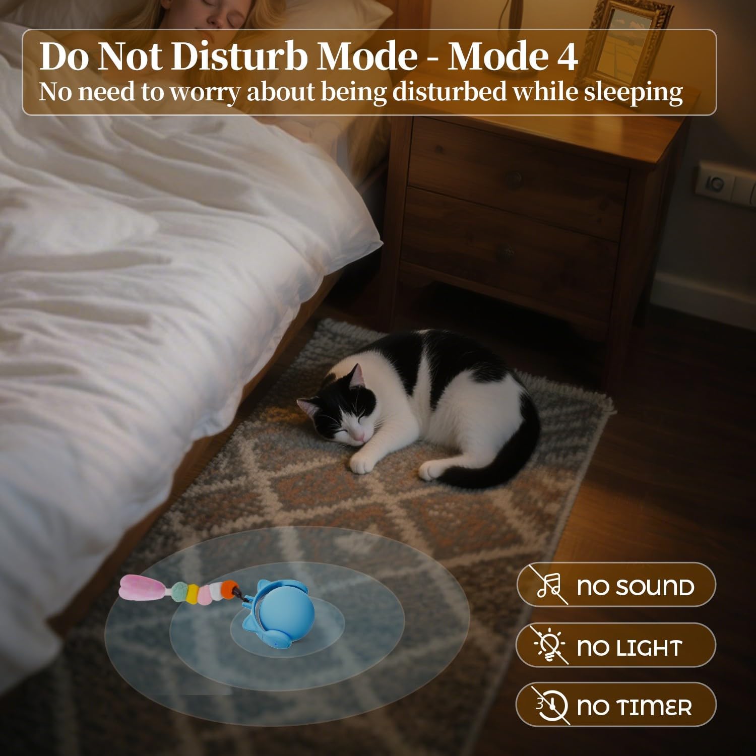 Thumbnail 2 de GoldenSun Cat Toys: Interactive Ball Toy for Indoor Cats