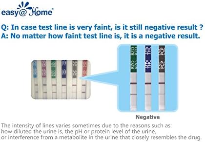 Detalle 2 de Easy@Home 5-Panel Urine Drug Test Kit, 10 Pack, Results in 5 Minutes