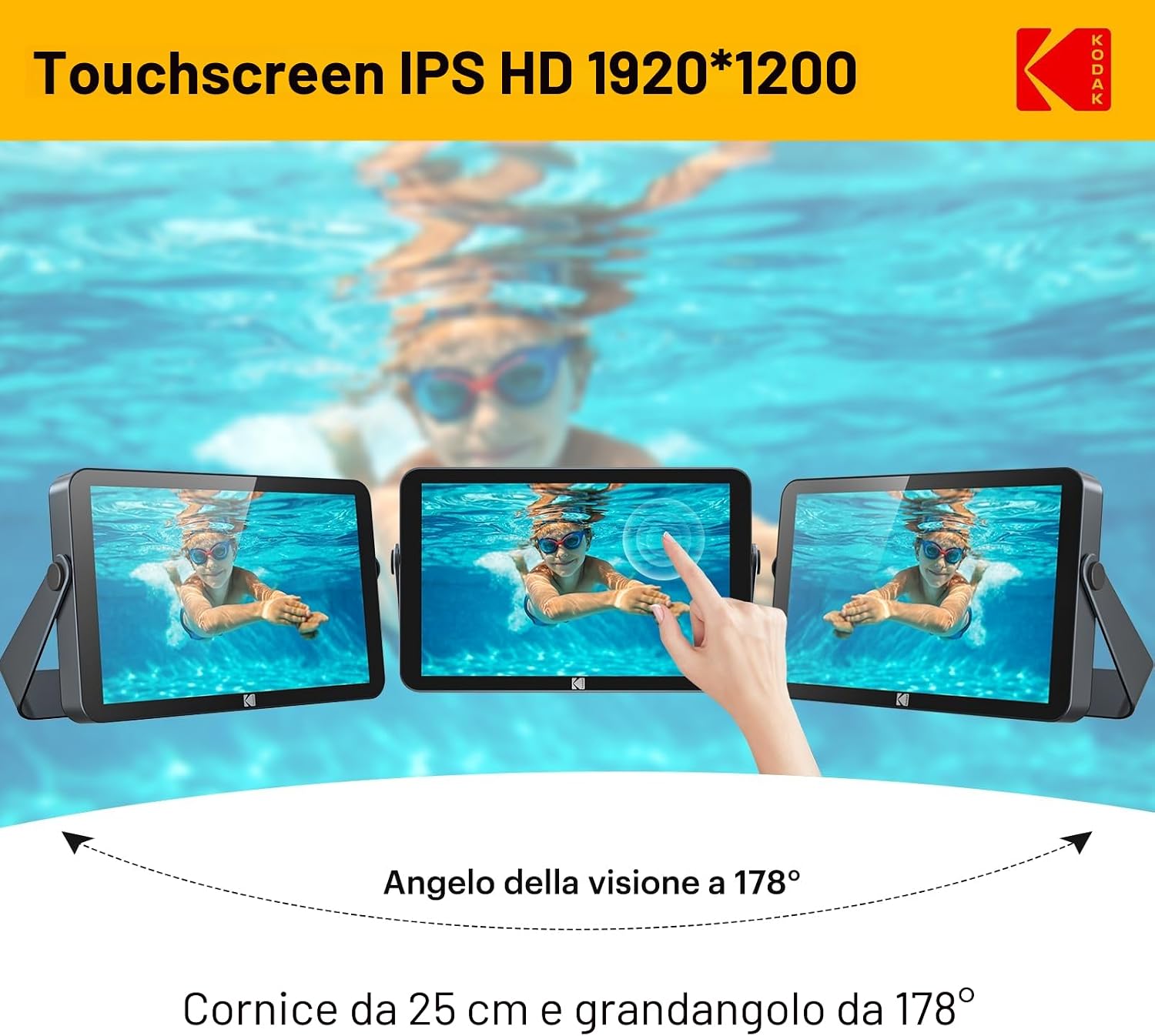 Thumbnail 6 de Kodak Cornice Digitale 10.1 WiFi 32GB