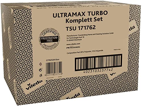 Thumbnail 7 de Vileda Ultramax Turbo: Balai plat innovant avec seau essoreur et microfibre 80%