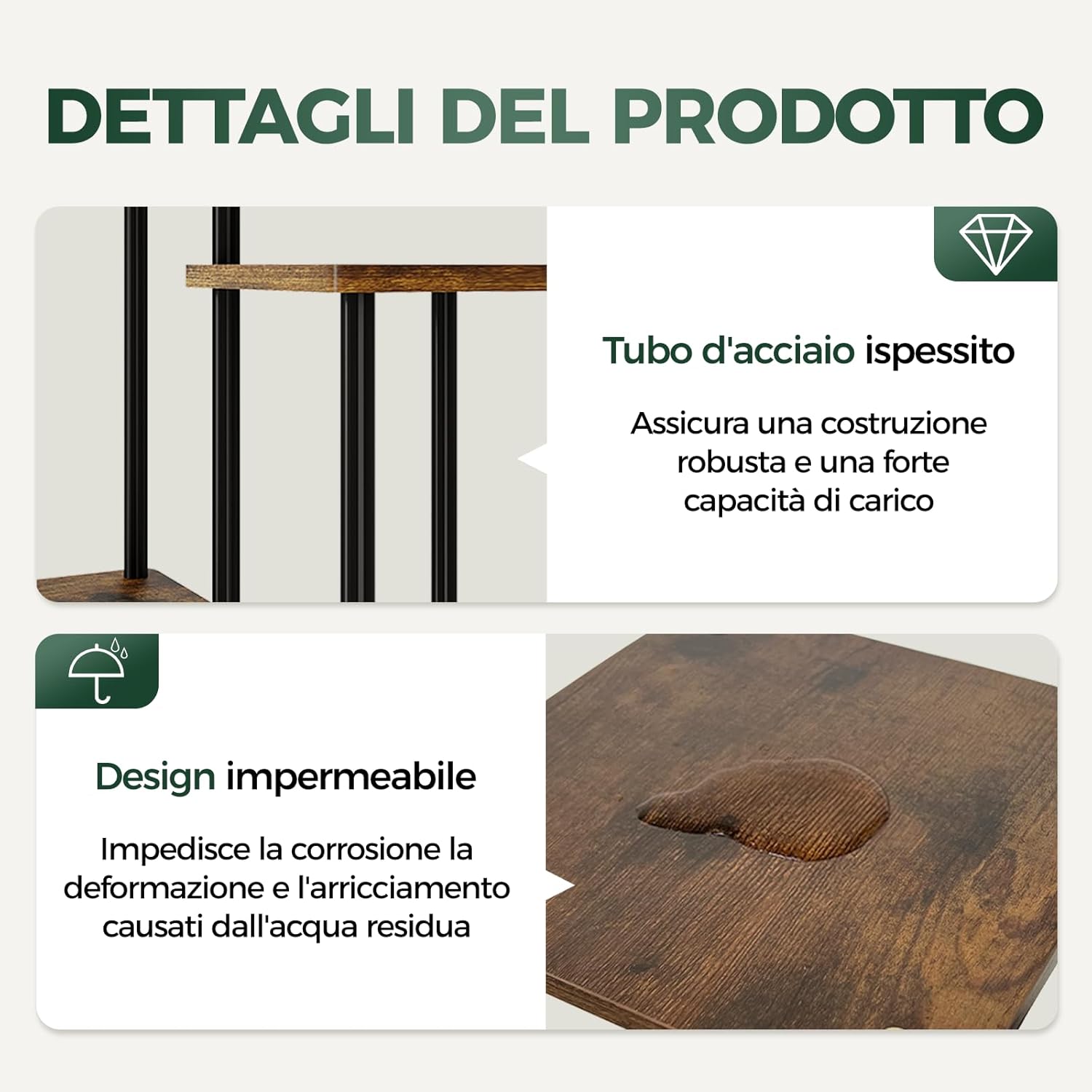 Detalle 2 de Bamworld 9-Tier Large Indoor Plant Stand