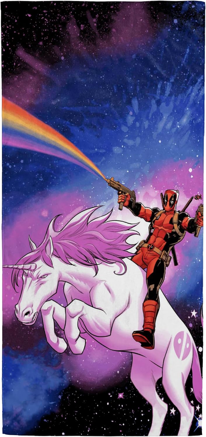 Detalle de Jay Franco Deadpool Towel 71 x 147 cm