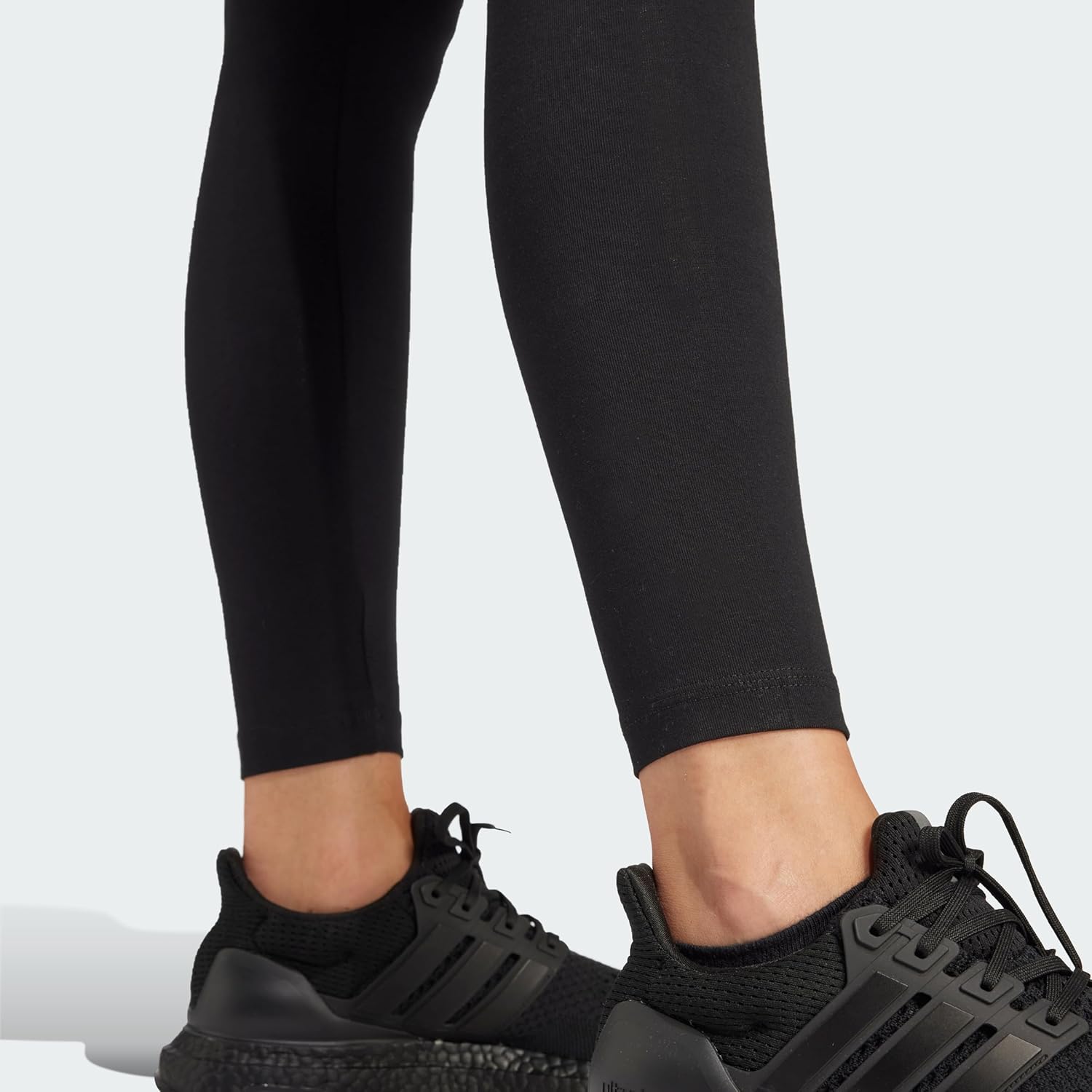 Thumbnail 2 de adidas Damen Essentials LINEAR Cotton Leggings mit hohem Bund (90% Baumwolle, 10% Elasthan)