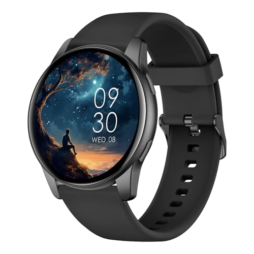 Detalle de AcclaFit Smartwatch Damen Herren – 1,38 Zoll HD-Display, IP68, Bluetooth Anrufe, 120+ Sportmodi, Herzfrequenz, SpO2 & Schlafmonitor