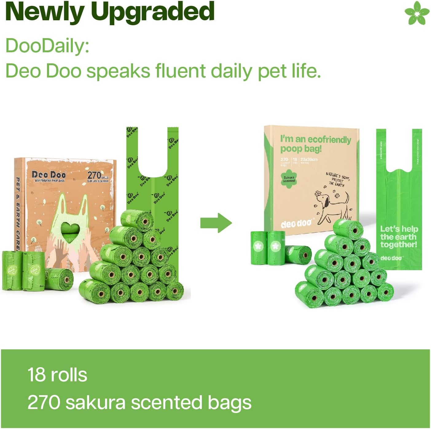 Thumbnail 1 de Poo Bags Dogs with Tie Handles 270-count