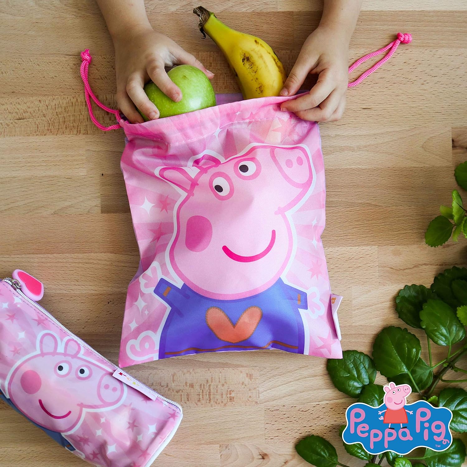 Detalle de Zaino Scuola Elementare Bambina 3D Peppa Pig con astuccio e zainetto | Pacchetto ritorno a scuola