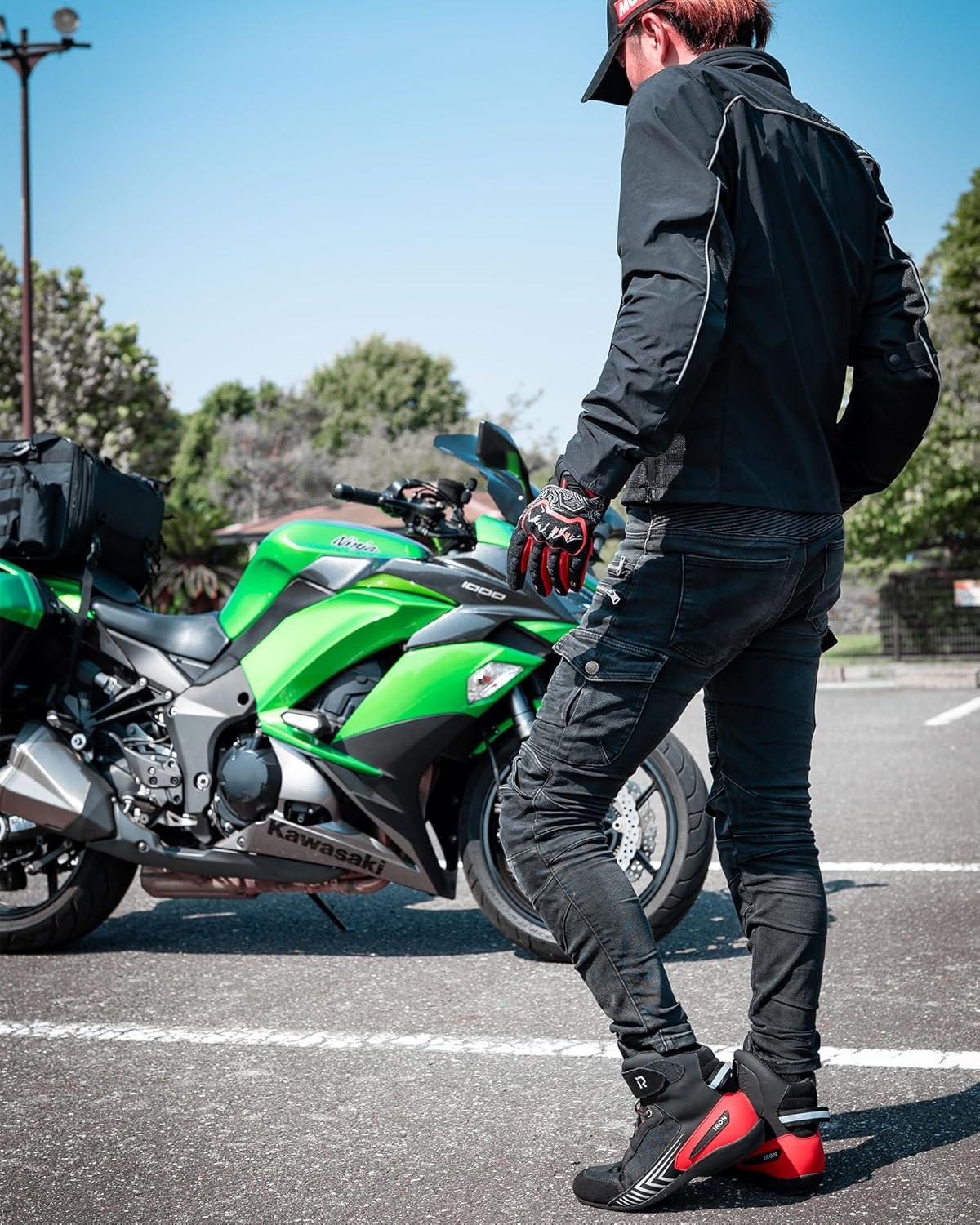 Thumbnail 1 de RIDEIRON Motorcycle Riding Shoes for Men: All-Season, Protective, Everyday Comfort