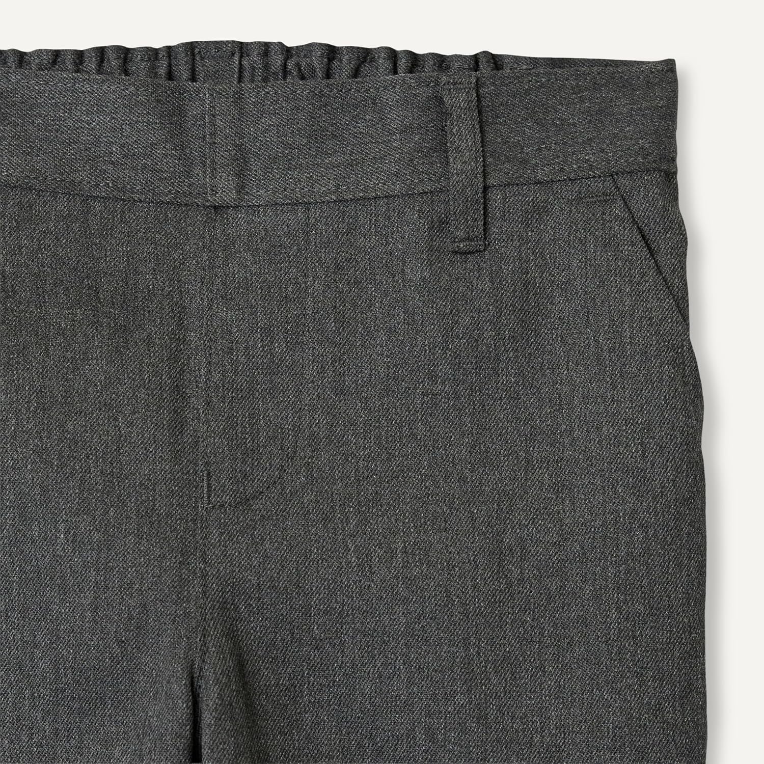 Detalle de Amazon Essentials Boys' School Uniform Trousers, Pack of 2