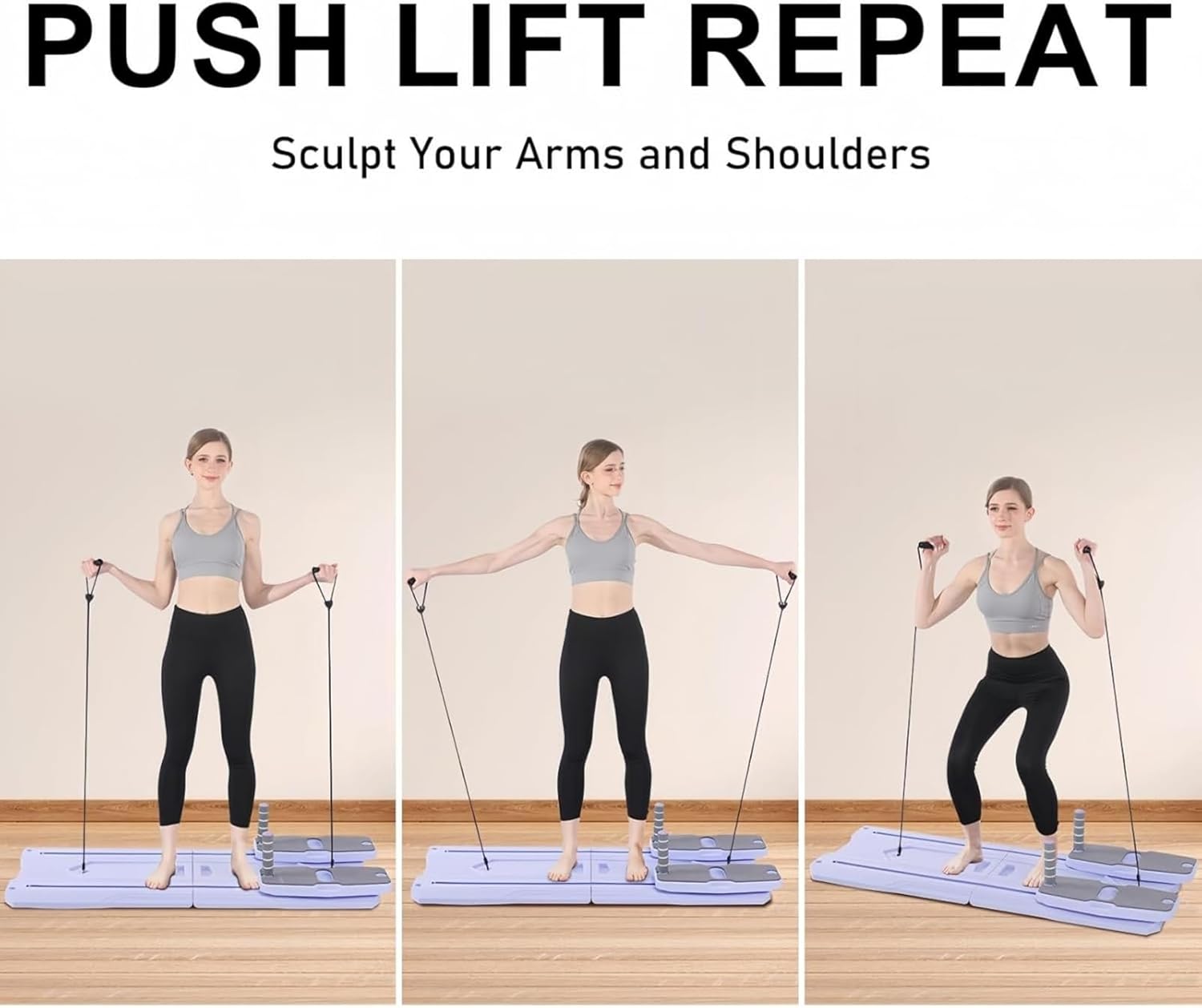 Thumbnail 6 de Pilates Reformer Board 8-in-1