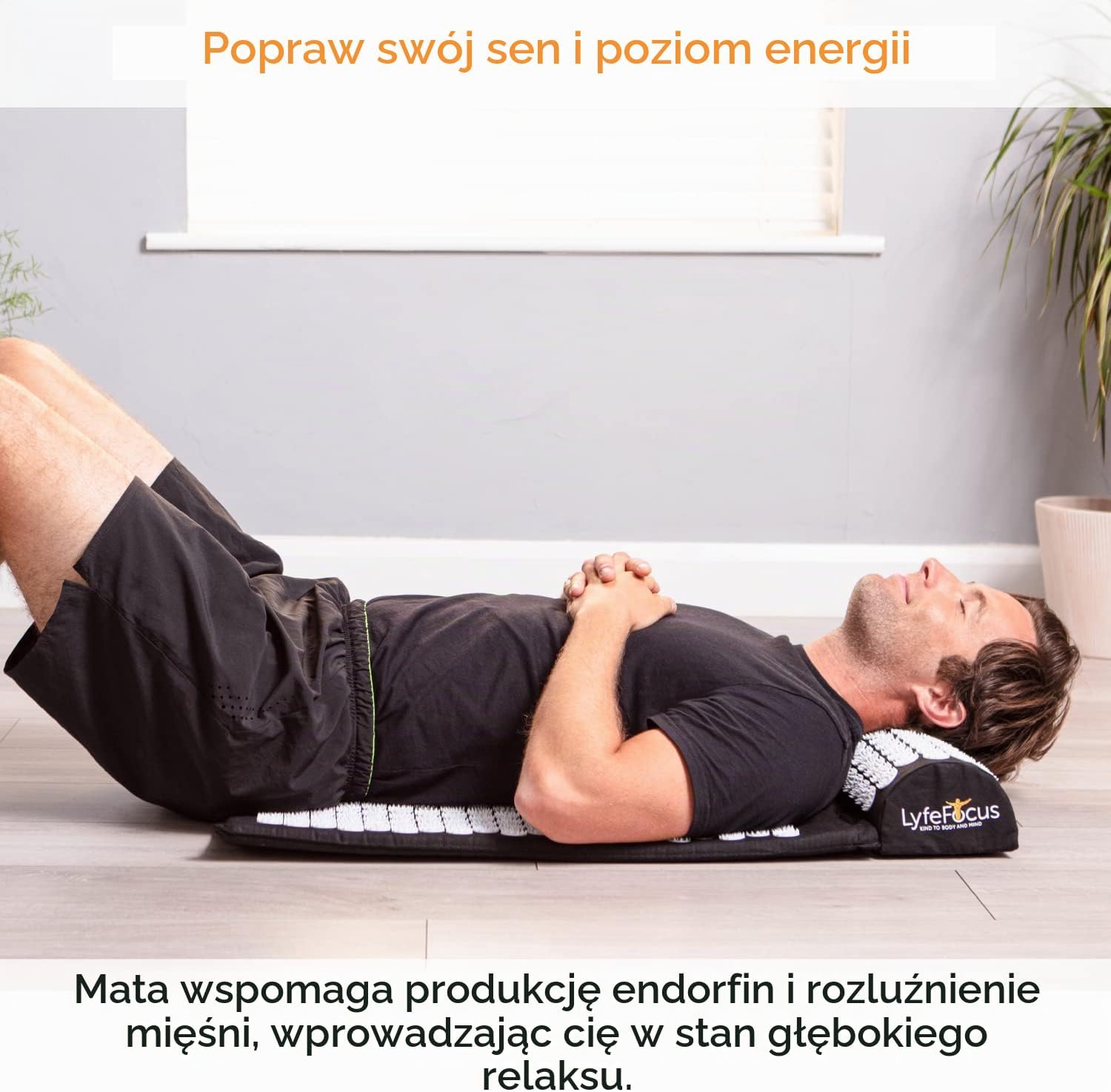 Detalle de LyfeFocus zestaw do akupresury z matą, poduszką i torbą podróżną