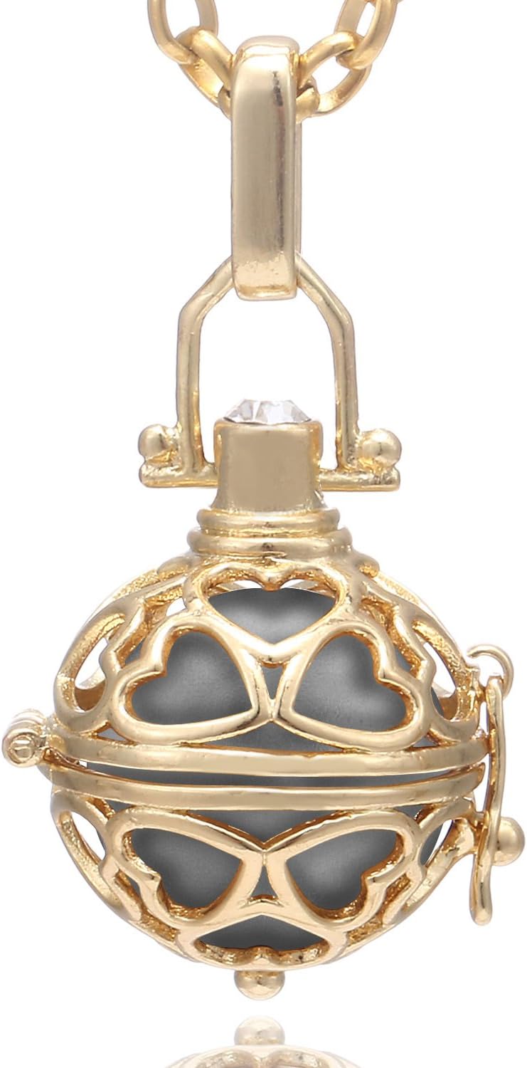 Detalle de Morella collana cuore in acciaio 70 cm