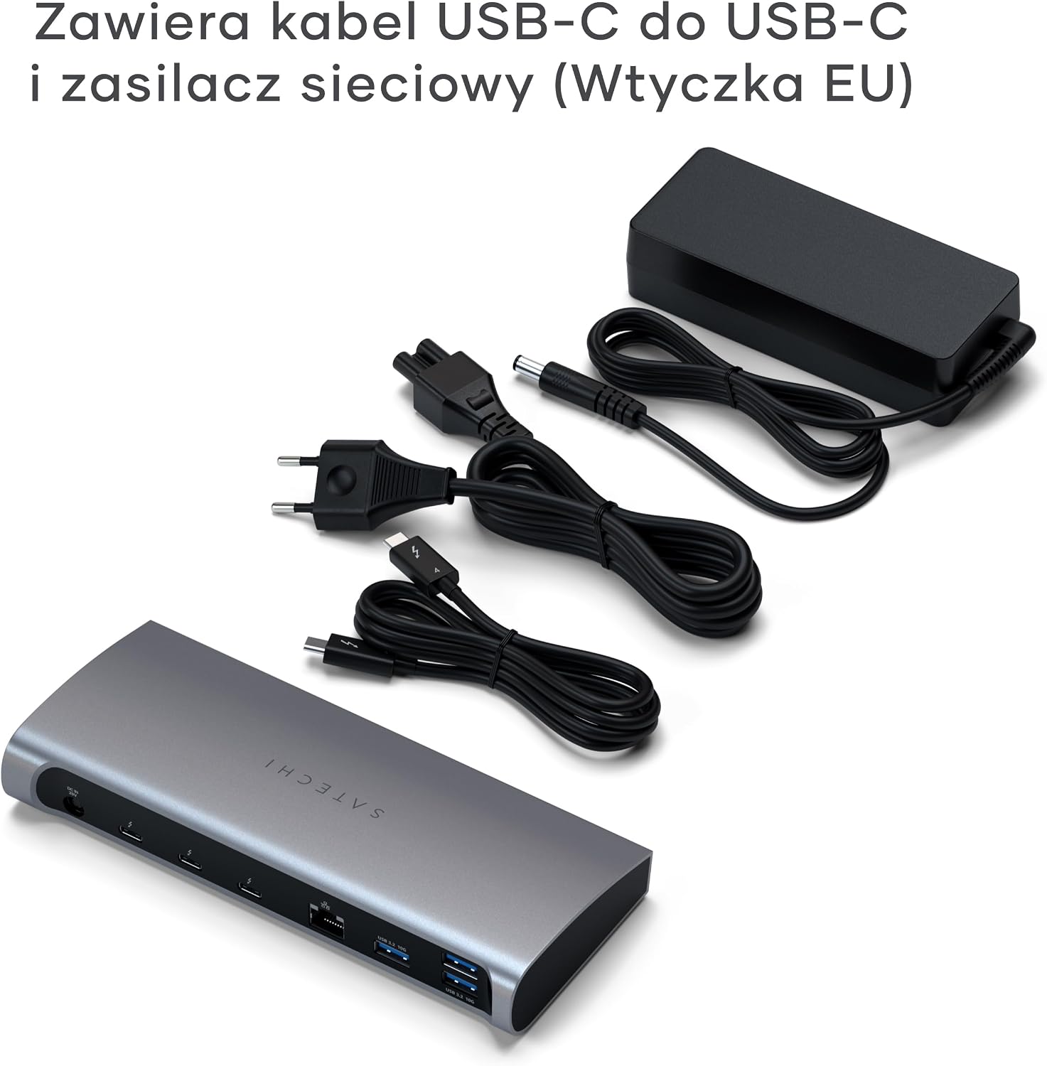 Thumbnail 6 de SATECHI ST-UCT4DM-EU – stacja dokująca Thunderbolt 4, 12 w 1, 96 W, 40 Gb/s