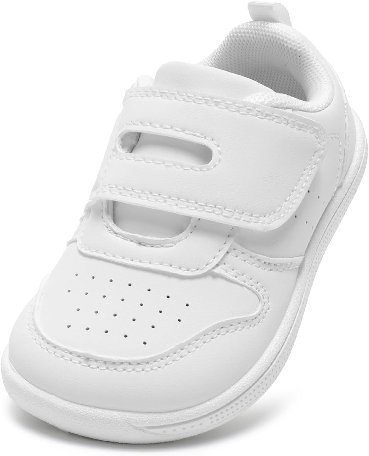Detalle de STQ KIDS Toddler Trainers with Wide Toe Box – Zero Drop Barefoot Style Shoes