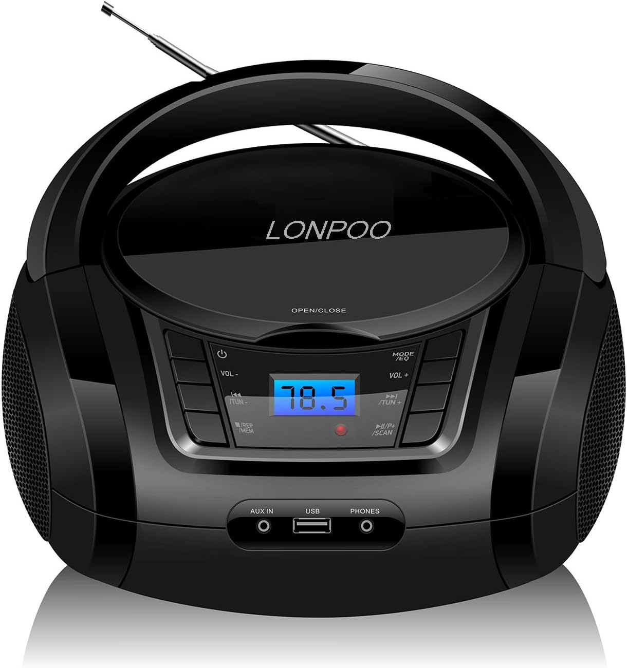 LONPOO LP-D03B Lettore CD Portatile