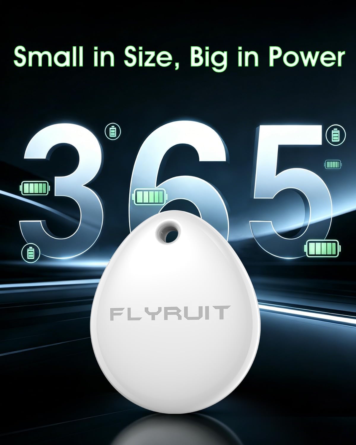 Detalle de Air Tracker Tags-4 Pack (iOS Only): Apple Find My Certified Luggage & Item Trackers