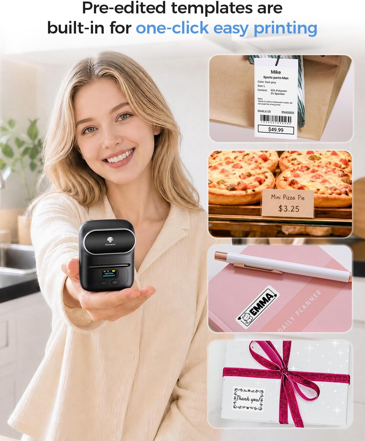 Thumbnail 5 de Phomemo M110 label printer 4-5h 🖨