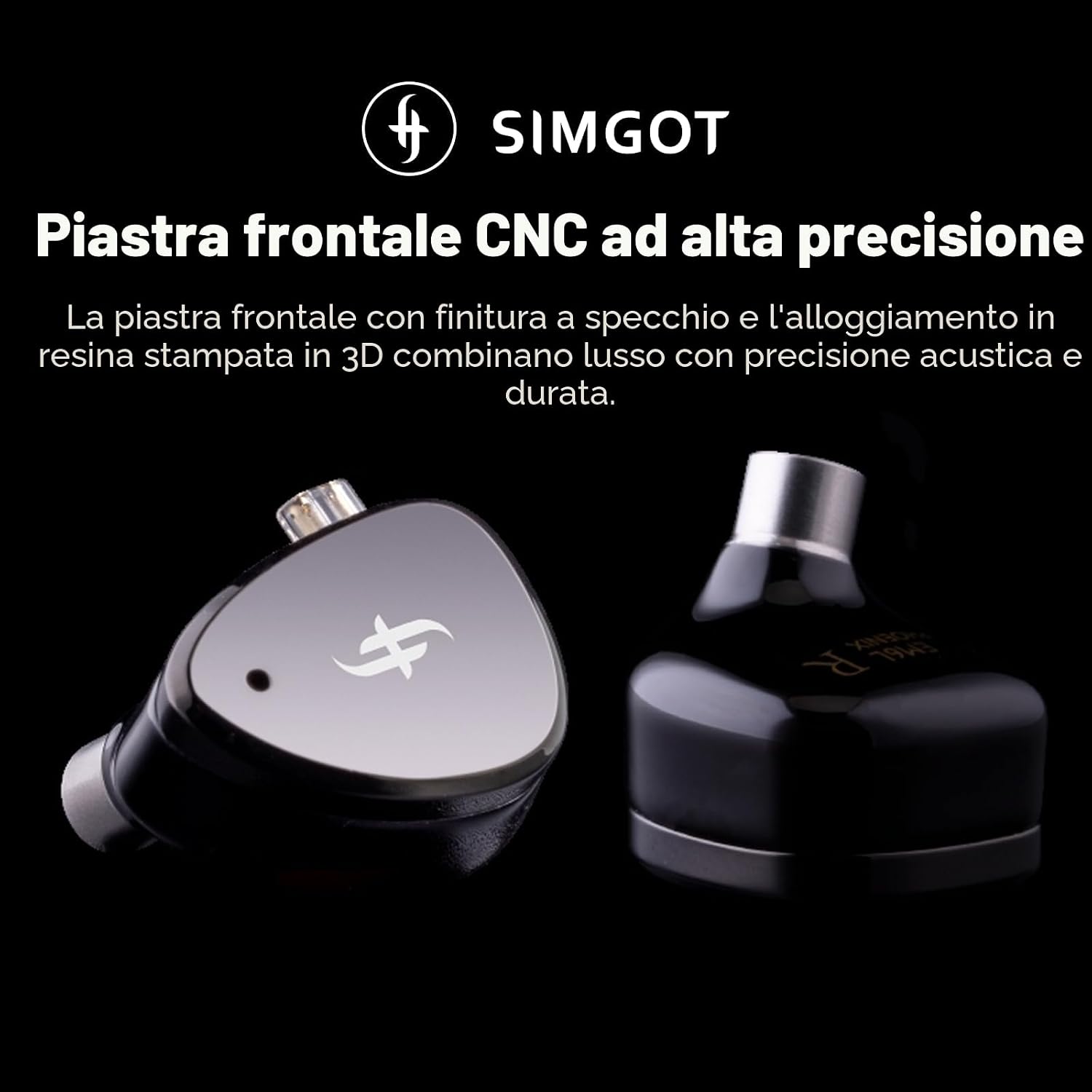 Detalle 2 de Linsoul SIMGOT EM6L Auricolari IEM 1DD+4BA