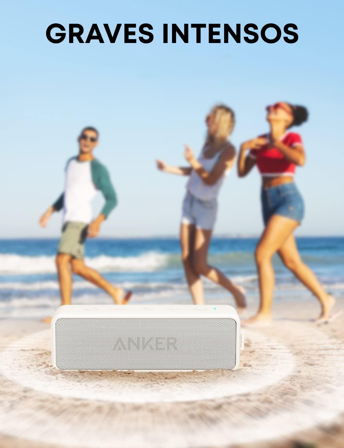 Thumbnail 1 de Anker SoundCore 2: Altavoz Bluetooth IPX7 con 24h de batería 🔊