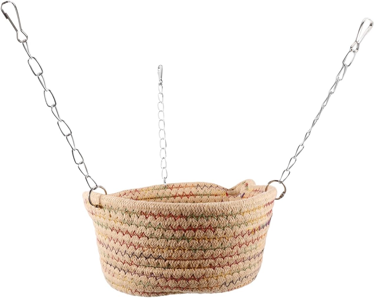 Milisten Small Animal Hammock for Cage – Breathable Chew-Proof Swing Bed