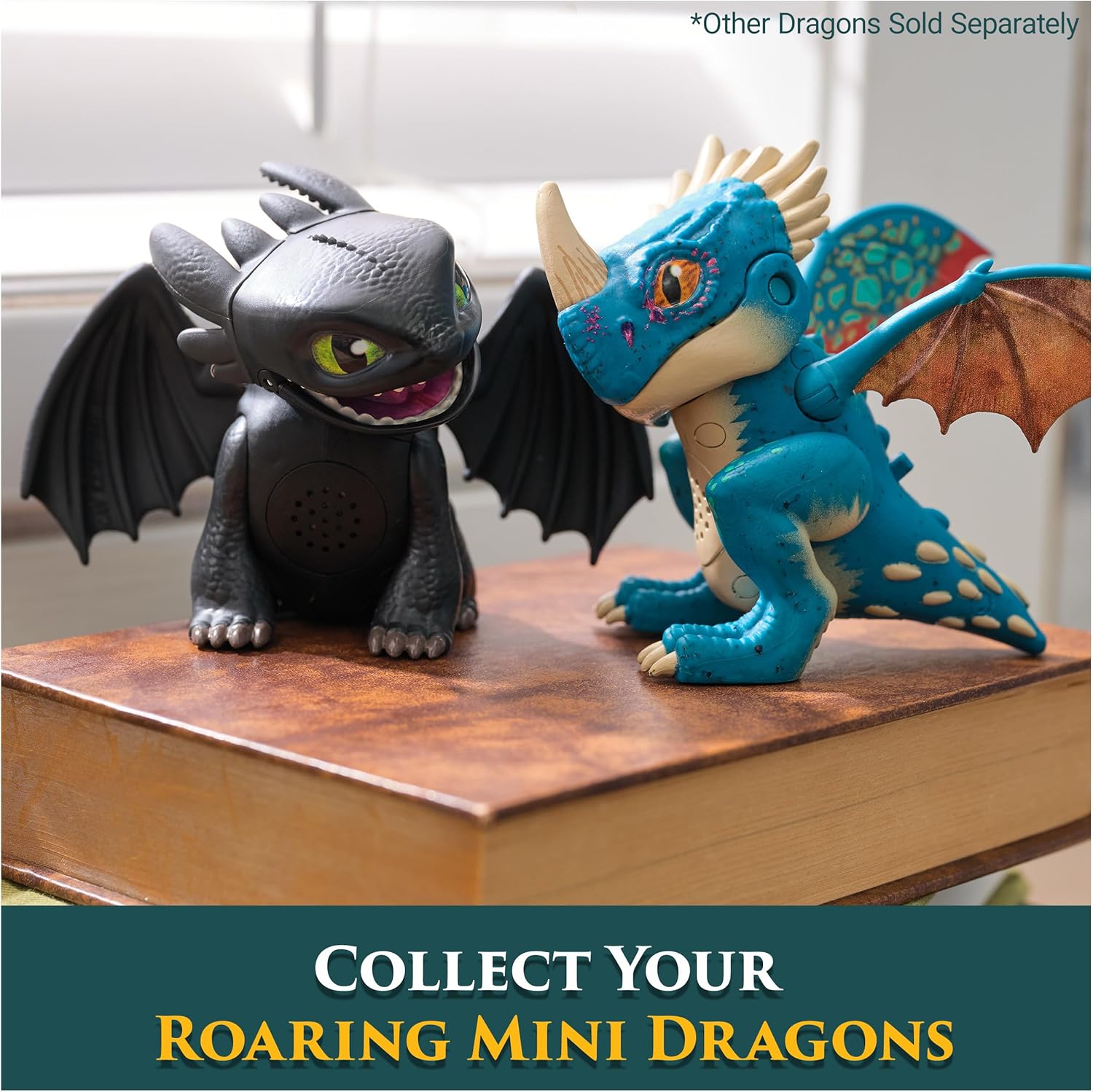 Thumbnail 6 de DreamWorks How to Train Your Dragon: Interaktiver Ohnezahn Mini-Drache mit Soundeffekten