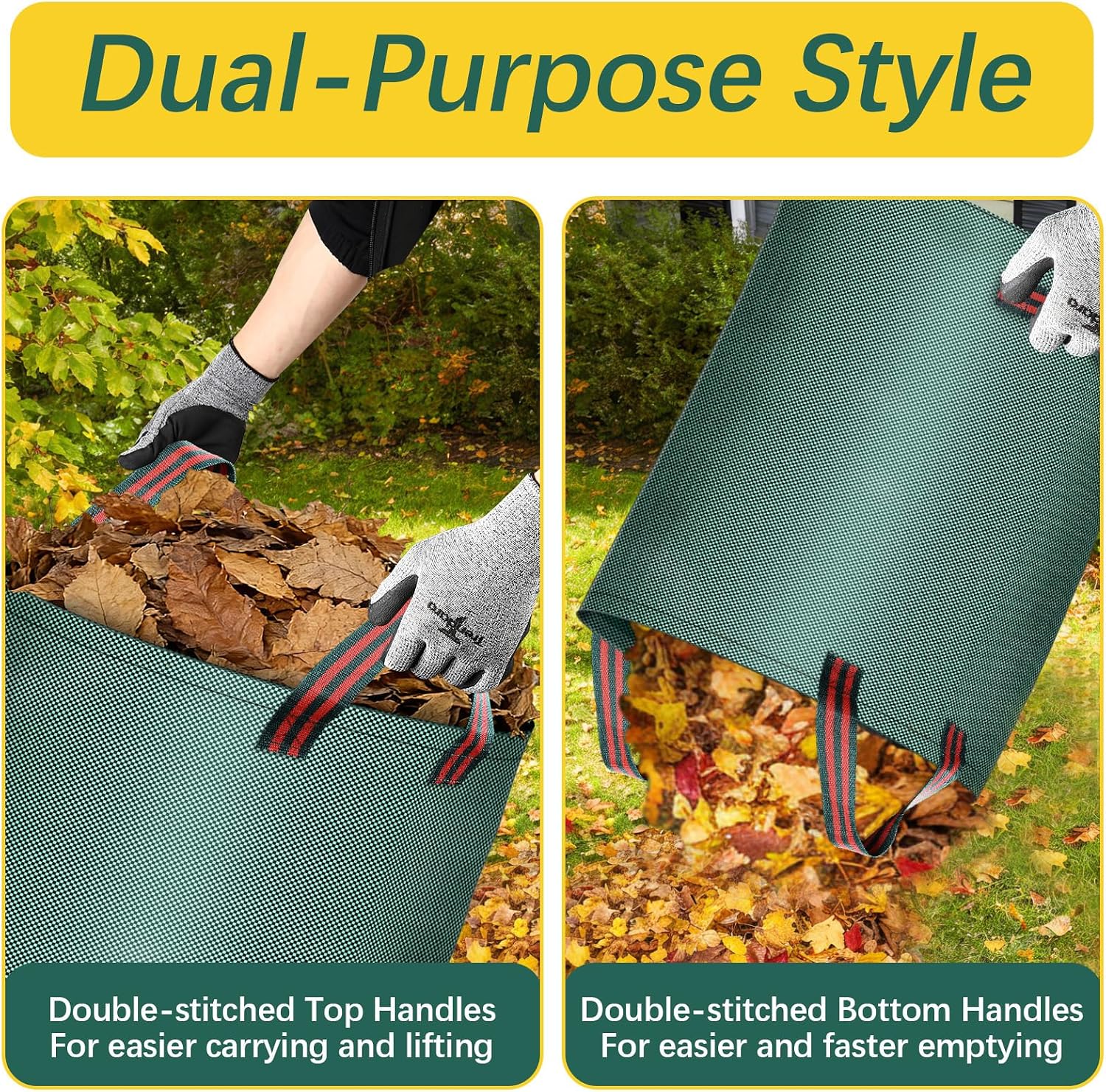Thumbnail 4 de Reusable Yard Waste Bags 32-Gallon Set