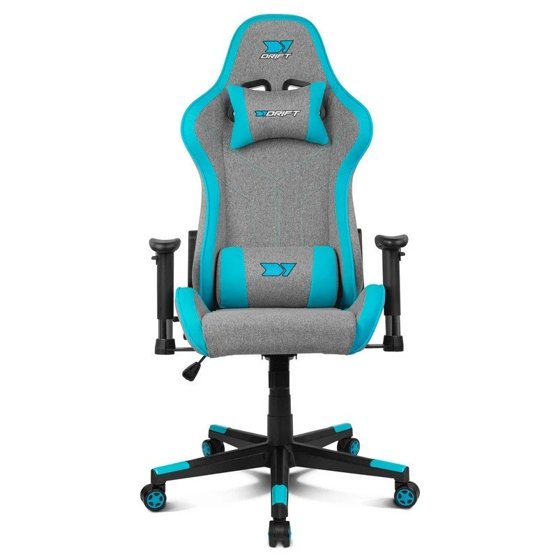 Detalle de Drift DR90 Pro Silla Gaming Gris/Azul