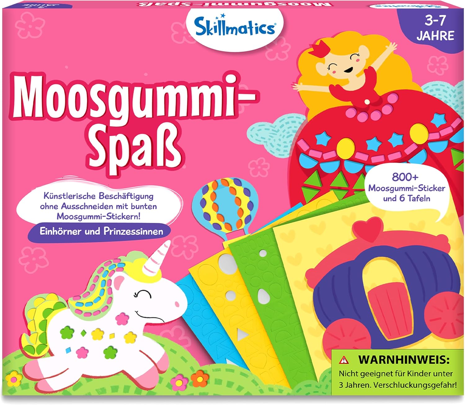 Thumbnail 6 de Skillmatics Kunstaktivität – Spaß mit Schaumstoffaufklebern (Tiere)
