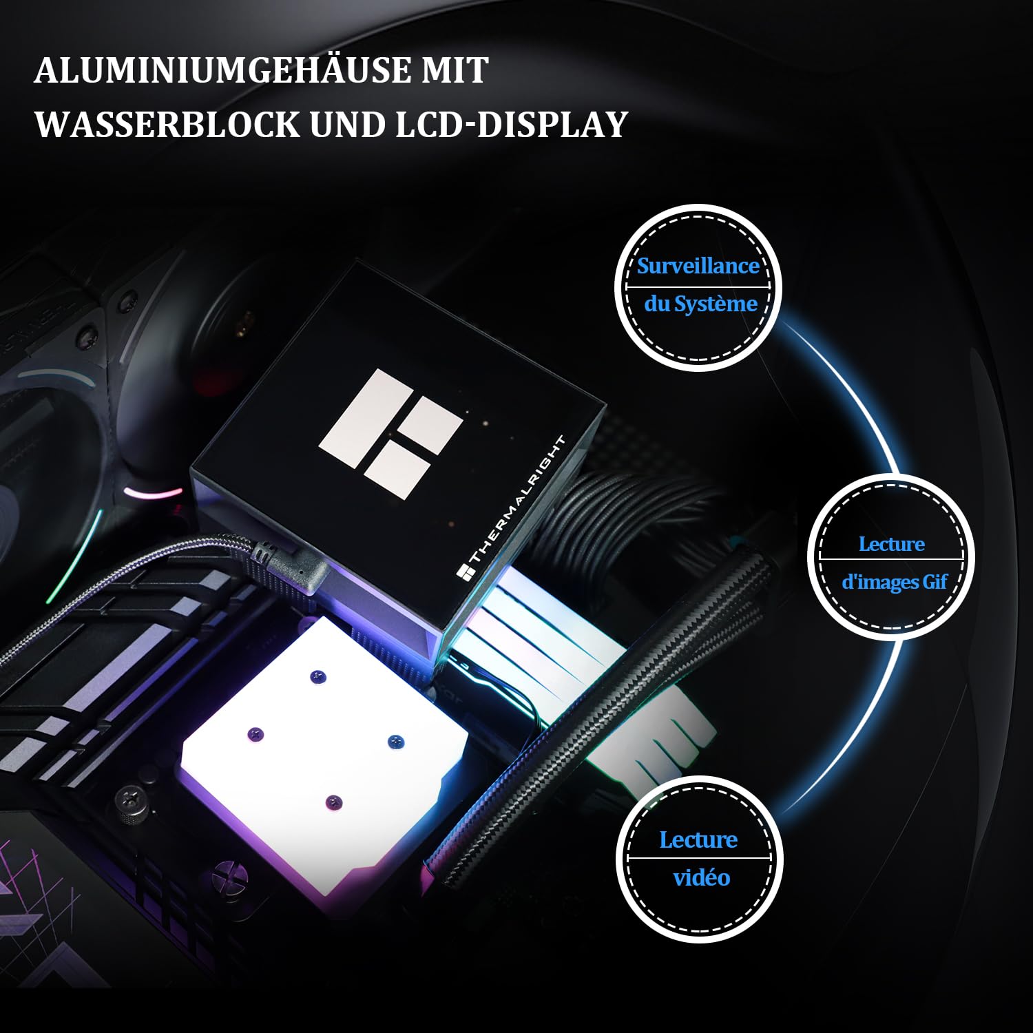 Detalle de TR Hyper Vision 360 ARGB AIO 480x480