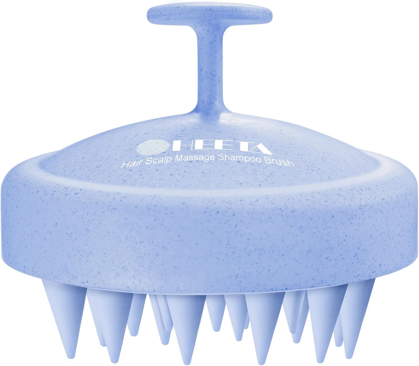 Thumbnail 6 de HEETA Scalp Massager Hair Growth Shampoo Brush with Soft Silicone Bristles (Black & Turquoise)