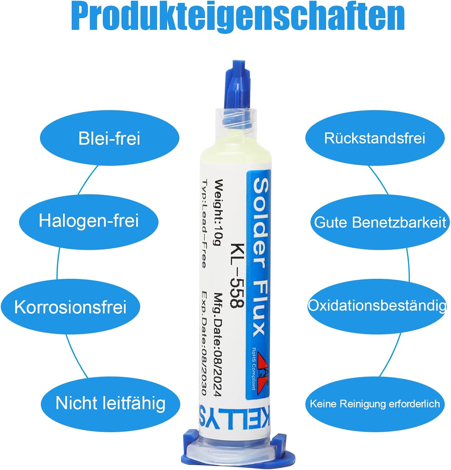 Thumbnail 1 de KELLYSHUN KL-558 Flussmittel 10 ml 📷